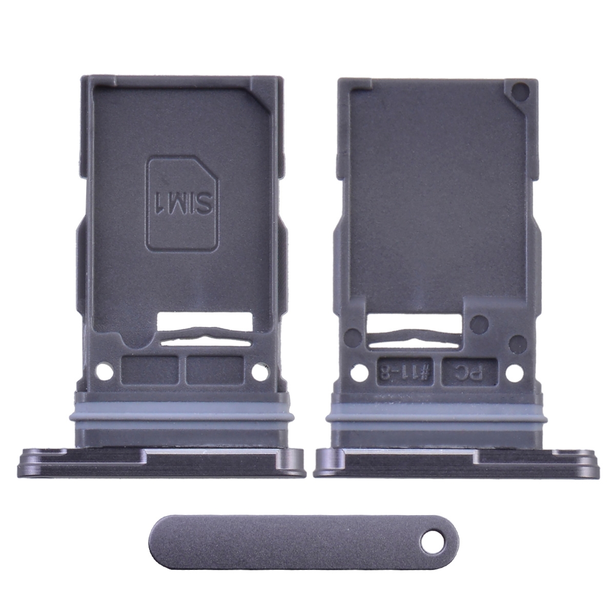 Sim Card Tray for Samsung Galaxy S23 FE 5G S711 (Single SIM Card Version)  - Graphite