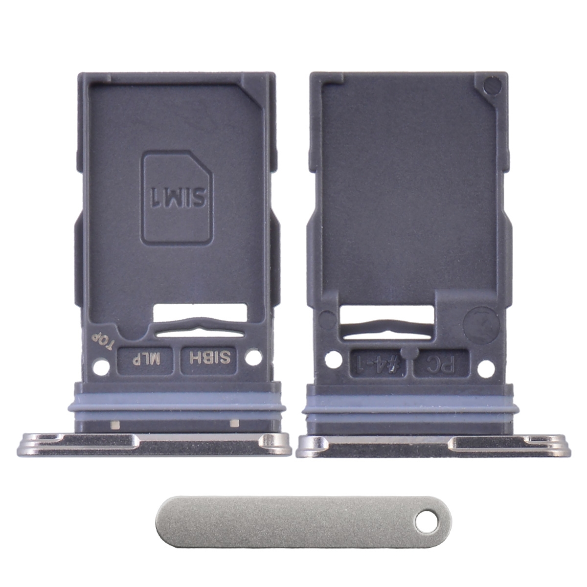 Sim Card Tray for Samsung Galaxy S24 Ultra 5G S928(Single SIM Card Version) - Titanium Gray