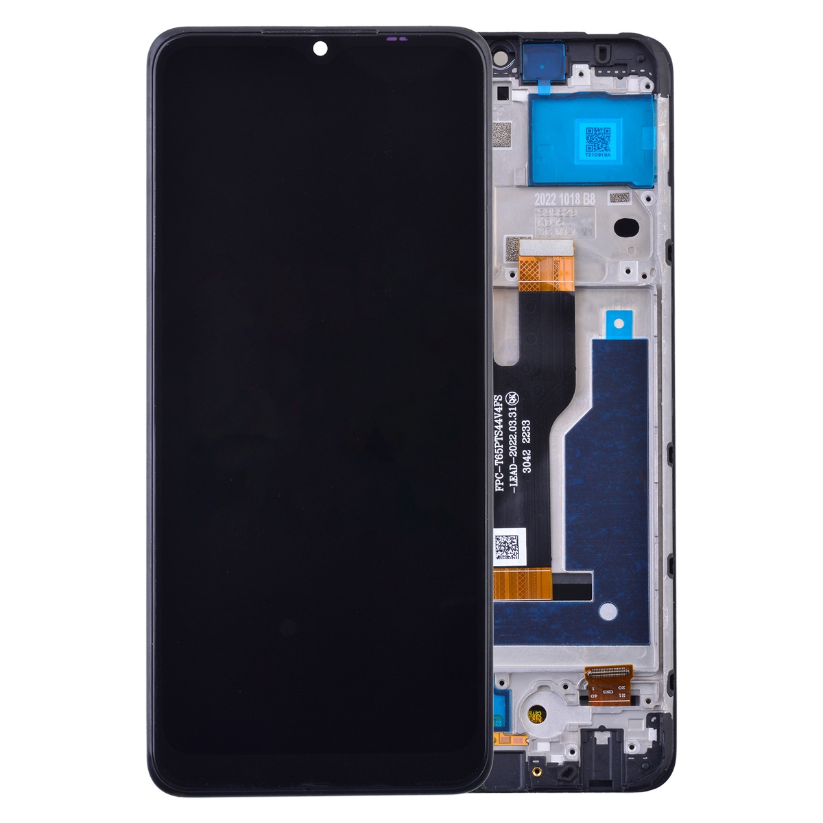 LCD Screen Digitizer Assembly with Frame for Cricket Icon 4 WTCKT01