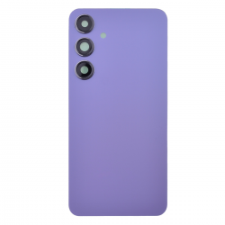  Back Cover with Camera Glass Lens and Adhesive Tape for Samsung Galaxy S24 Plus 5G S926 (for SAMSUNG) - Cobalt Violet