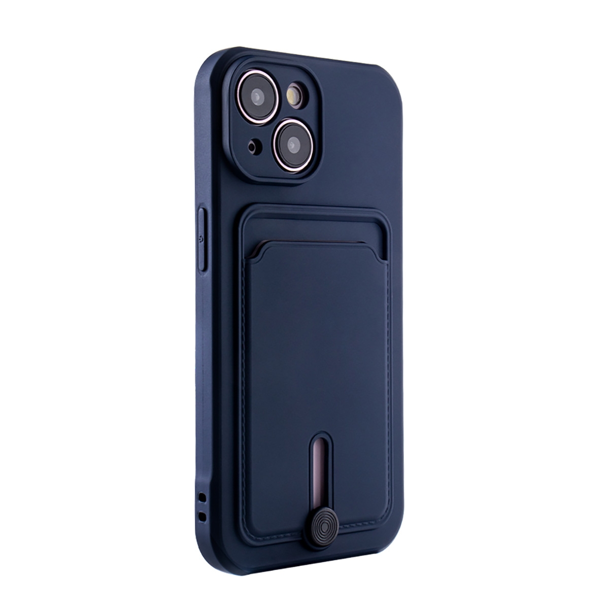 Protect Case with Card Horder for iPhone 15 - Dark Blue