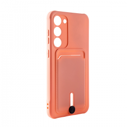  Protect Case with Card Horder for Samsung Galaxy S23 5G - Pink