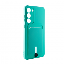  Protect Case with Card Horder for Samsung Galaxy S23 5G - Green