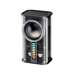  Clear Mecha Wireless Speaker - Black