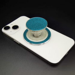  Glitter Magnet Phone Stand - Blue