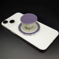  Glitter Magnet Phone Stand - Purple