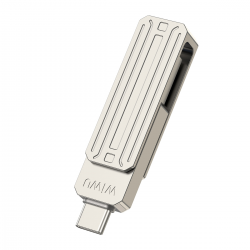  WiWU 3 in 1 flash drive with USB C/ USB/ Lightning ports (64G)