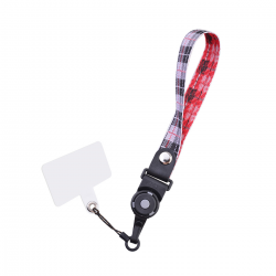  Wristlet Strap for Keys, Hand Wristlet Lanyard Durable Key Chain Lanyard for Men and Women - Black