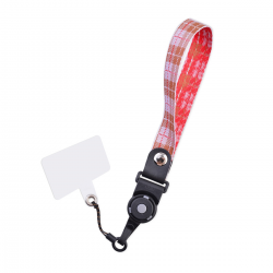  Wristlet Strap for Keys, Hand Wristlet Lanyard Durable Key Chain Lanyard for Men and Women - Brown