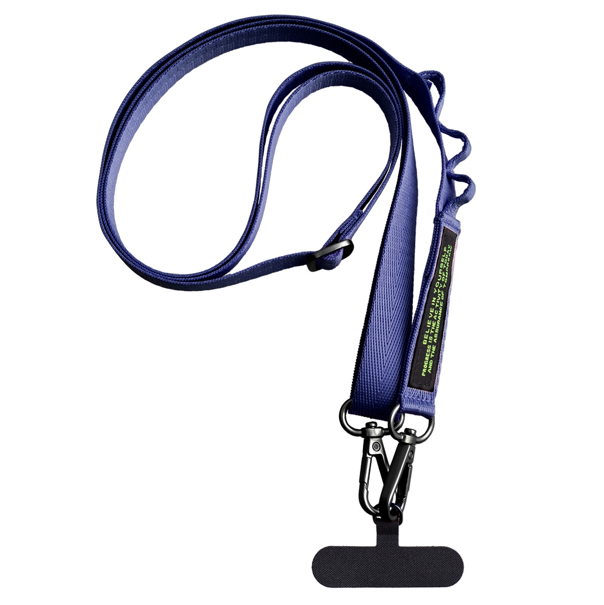 Adjustable Crossbody Phone Neck Strap Lanyard, Compatible with Most Phones, Anti-theft and Anti-fall, Hands-free Phone Lanyard with Clip and Phone Tether - Dark Blue