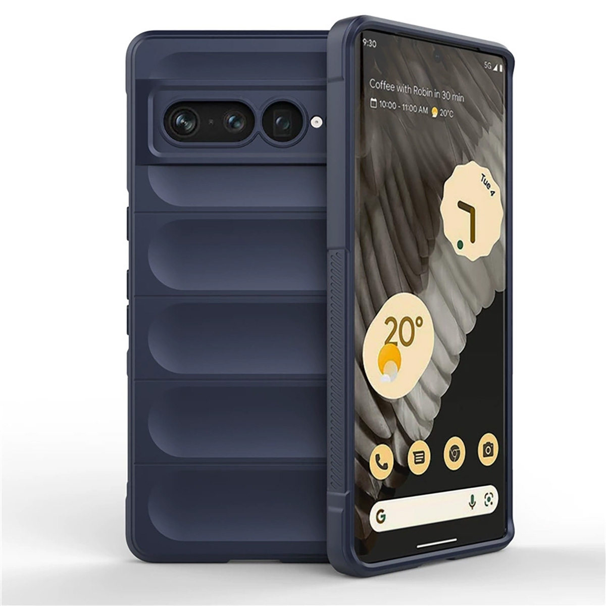 For Google Pixel 7 Pro TPU Soft Phone Case, Dark Blue