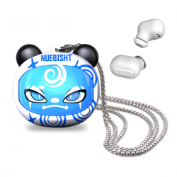  Wireless Earbuds, Bluetooth Headphones (Blue) HiFi Stereo, Bluetooth 5.3 Earbud Call ENC Noise Cancelling Mic with Face Changing Case, Wireless Earphones Headset Game Music Dual Mode for Android iOS