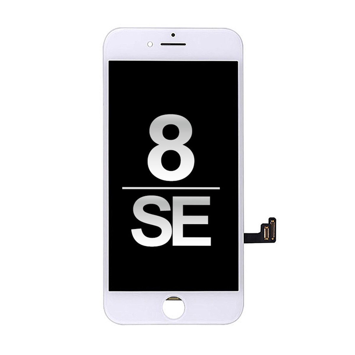 iPhone 8 LCD screen white