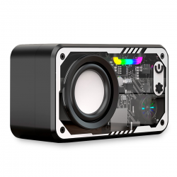 black bluetooth speaker