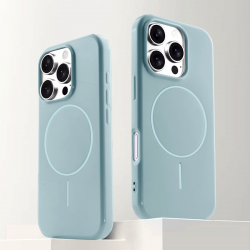 Blue iPhone 15 Pro TPU Magnetic Case