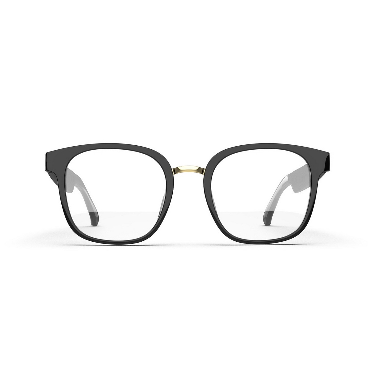 Smart Glasses with Bluetooth Microphone Speaker for Men&Women, Anti-Blue Light Protection and Voice Control - Transparent