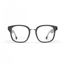  Smart Glasses with Bluetooth Microphone Speaker for Men&Women, Anti-Blue Light Protection and Voice Control - Transparent
