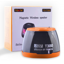 orange Bluetooth speaker