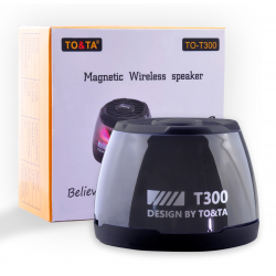 black Bluetooth speaker