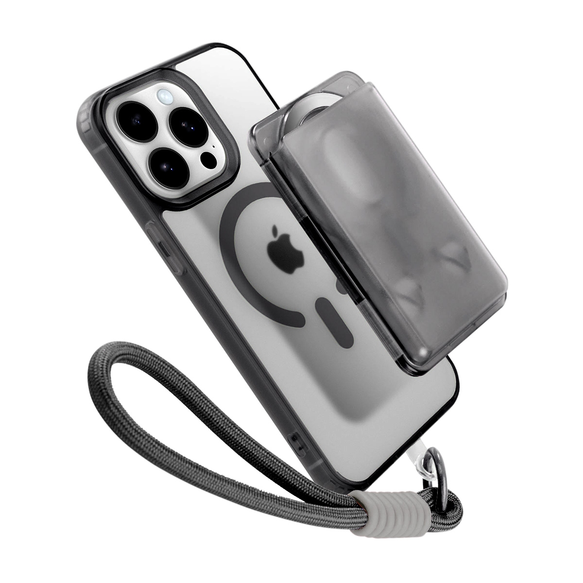 magnetic phone case with lanyard