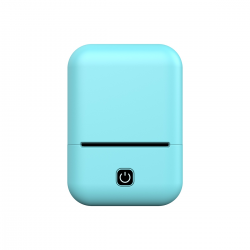 bluetooth label printer – blue