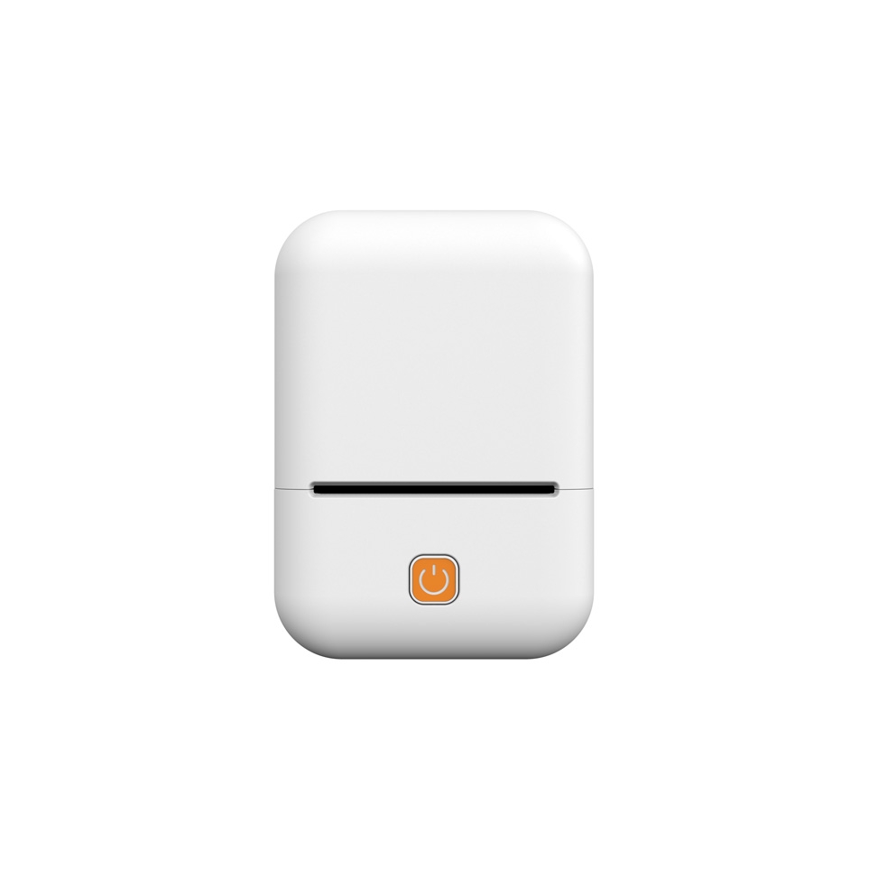 White Wireless Label Printer