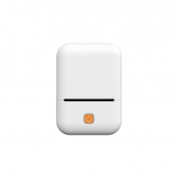 White Wireless Label Printer