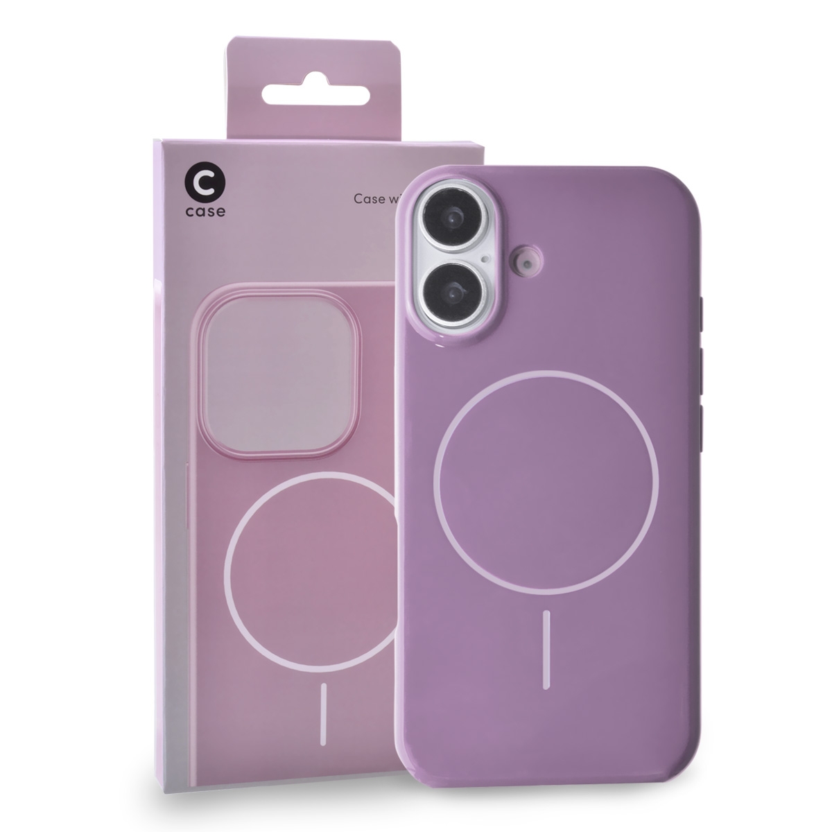 iPhone 17 Purple TPU Magnetic Case