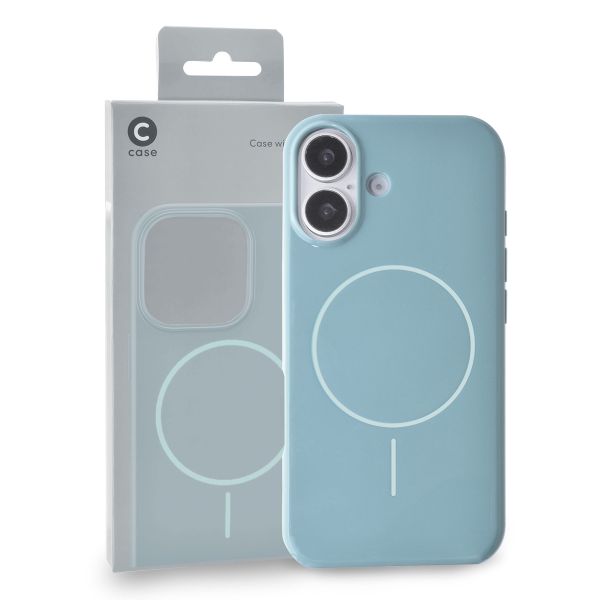 iPhone 17 Blue MagSafe Compatible Case