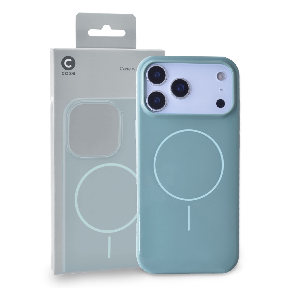 iPhone 17 Pro Blue MagSafe Compatible Case