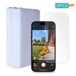  [20 Pack] Tempered Glass Screen Protector for iPhone 15/ 16