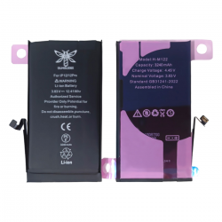  3.83V 3240mAh Battery Replacement with Adhesive for iPhone 12/ 12 Pro (Extended Capacity)