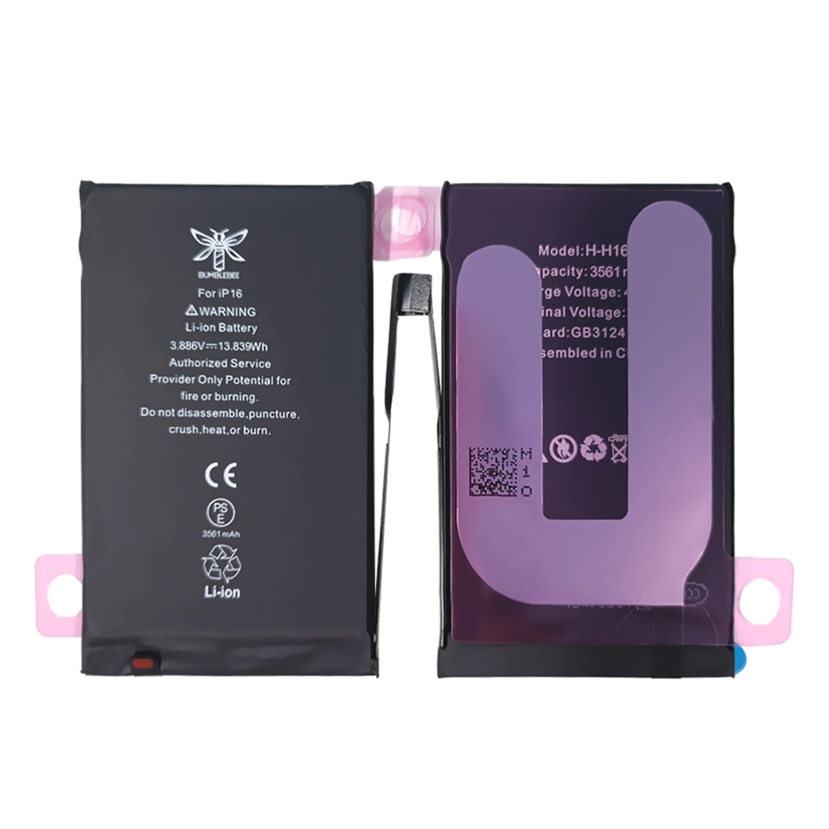 iphone 16 battery replacement 3.886v