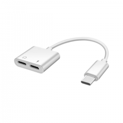 usb c charging and headphone adapter