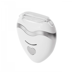  Women Face Hair Remover with 3-Blade Precision – White