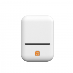 White Wireless Label Printer