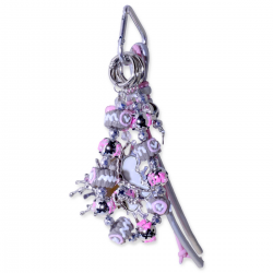  Chic Candy Beaded Keychain for Bags and Keys