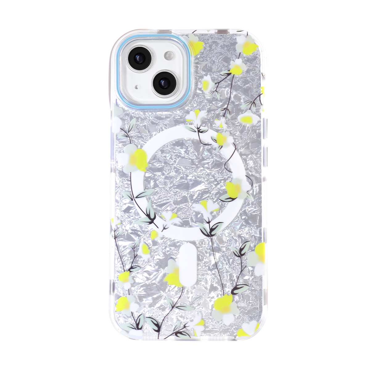 floral magsafe case iphone 15