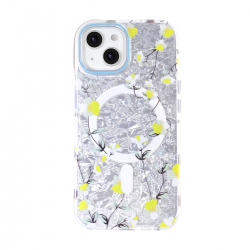 floral magsafe case iphone 15
