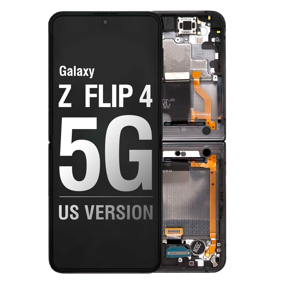 Samsung Z Flip4 OLED Screen Assembly with Frame