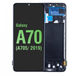 A70 LCD digitizer assembly with frame
