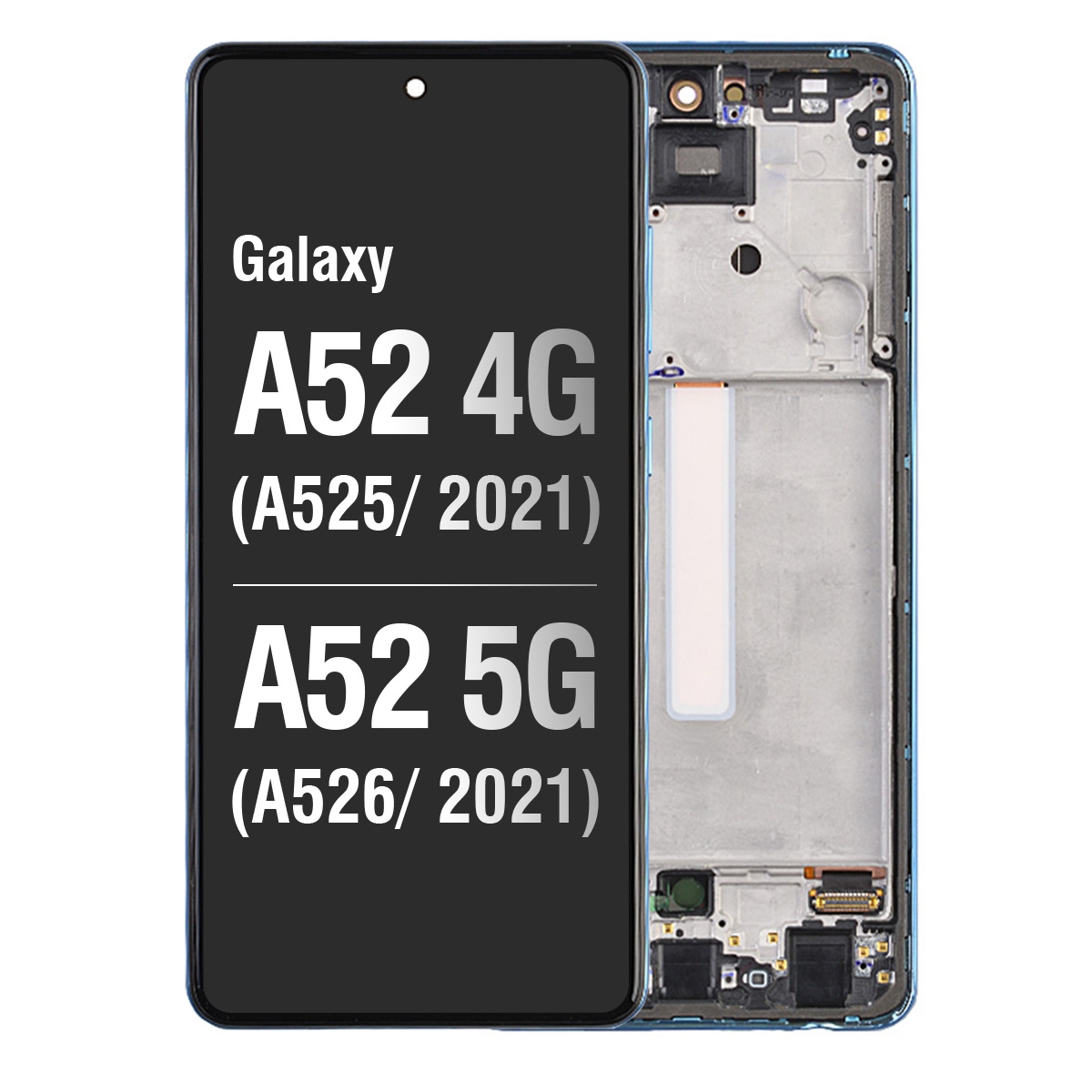 Galaxy A52 OLED Screen with Frame