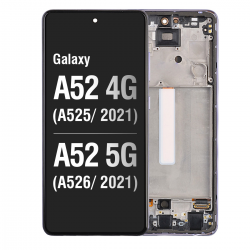 Awesome Violet Galaxy A52 Screen
