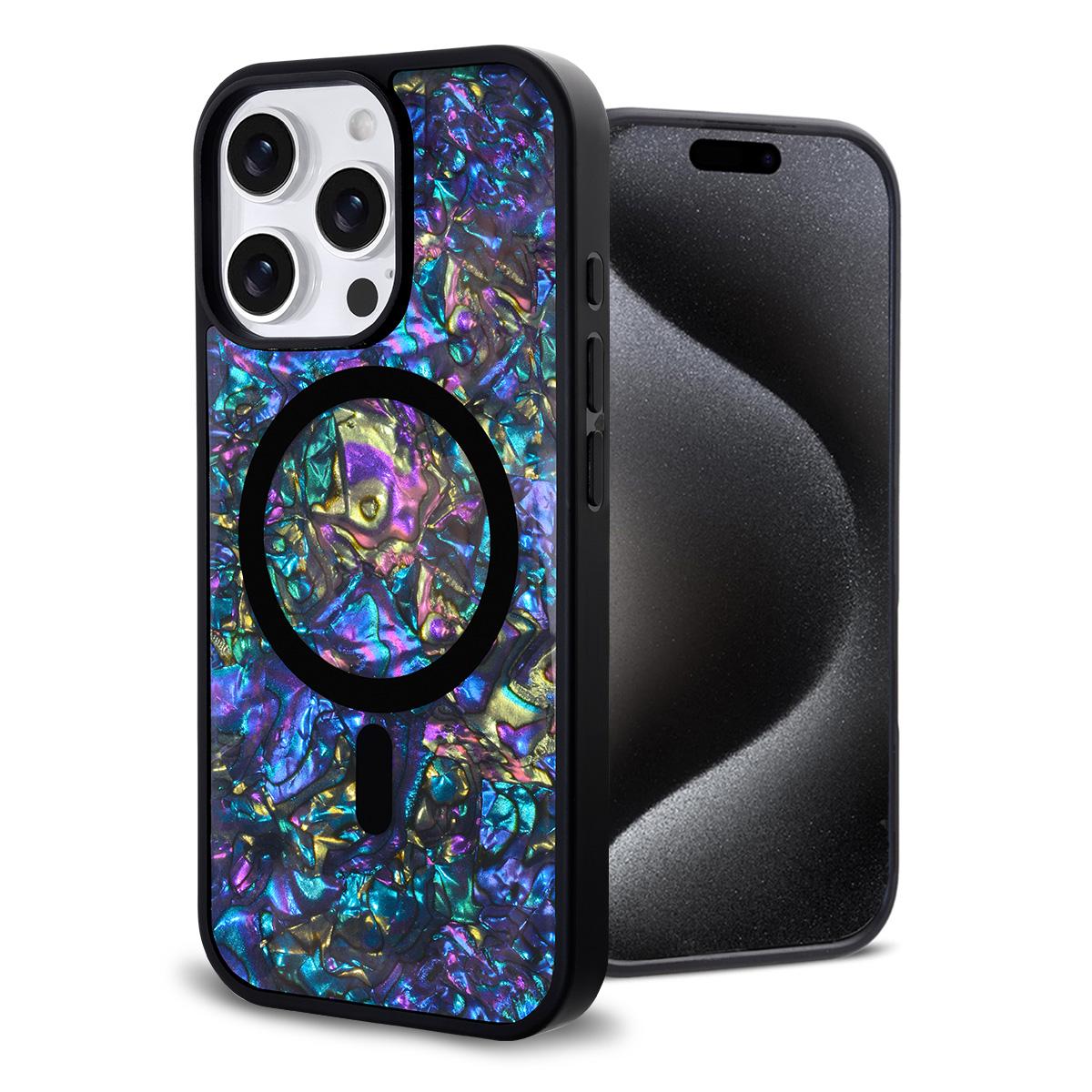 seashell mosaic iPhone 16 Pro Max phone case