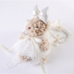 teddy bear bag charm