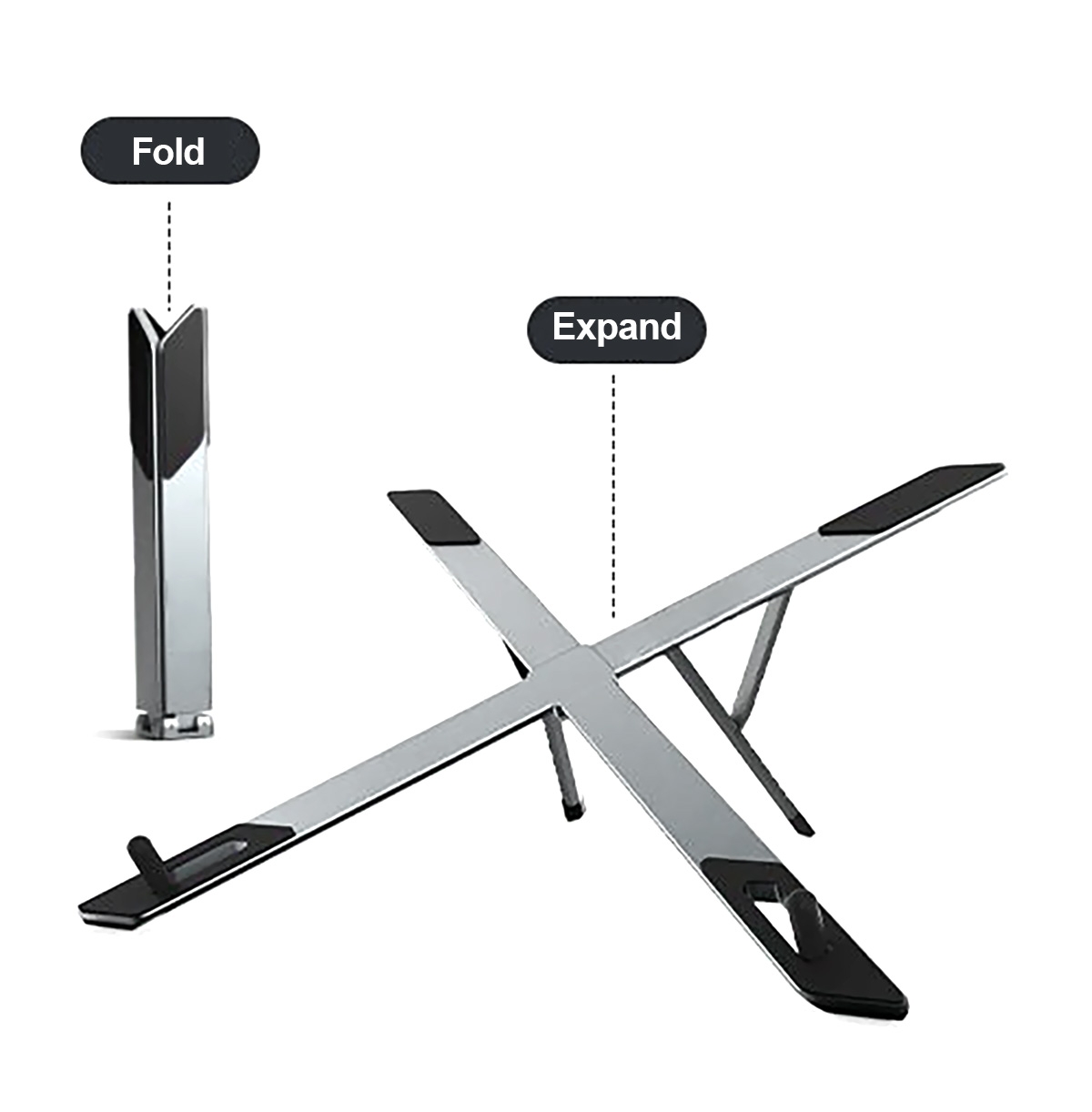 aluminum laptop stand