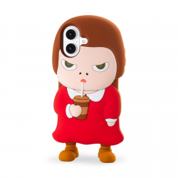 Aesthetic Yoshitomo Nara iPhone 17 Silicone Case