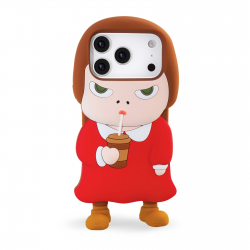 Aesthetic Yoshitomo Nara iPhone 17 Pro Silicone Case