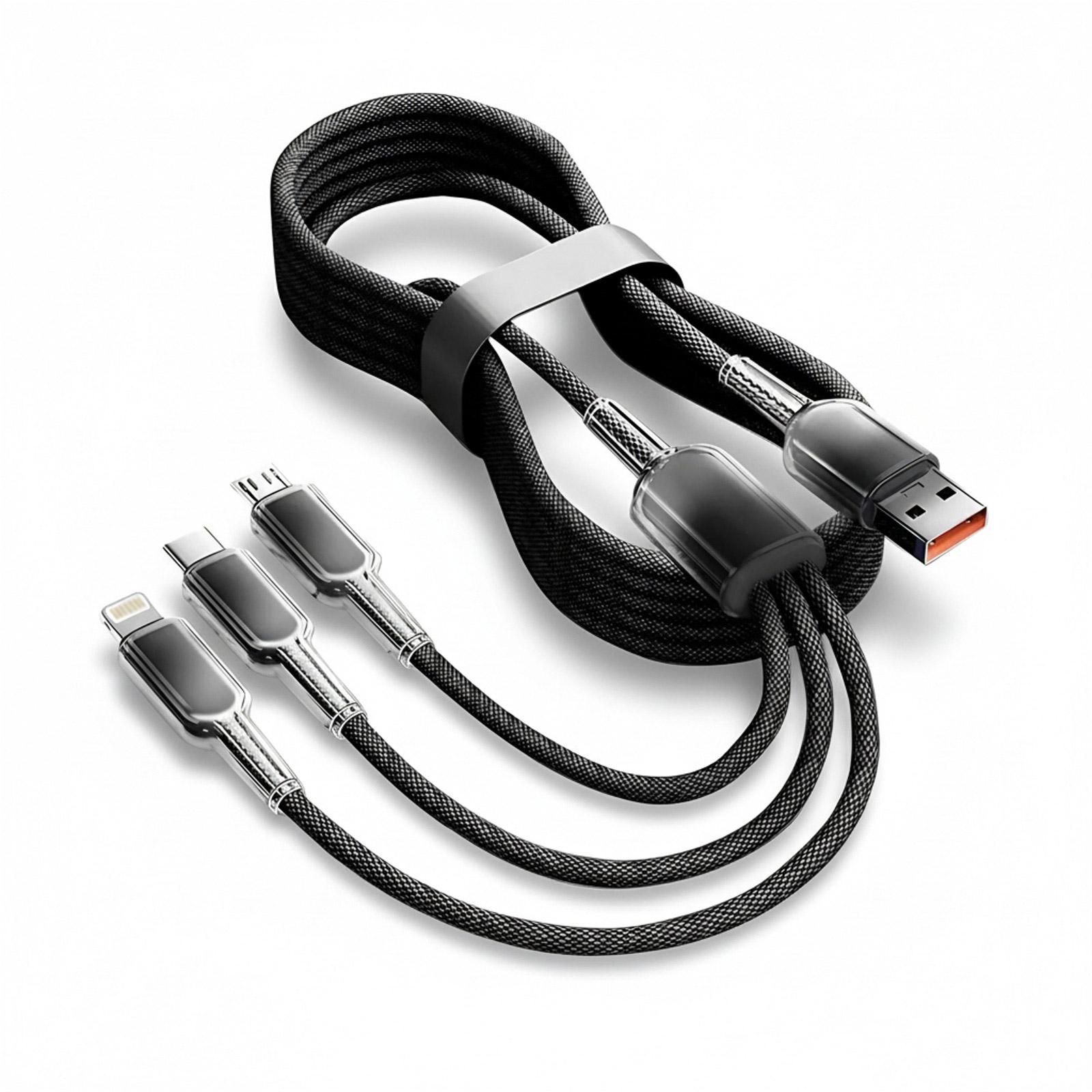 3 in 1 usb charging cable