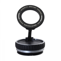 black MagSafe car mount